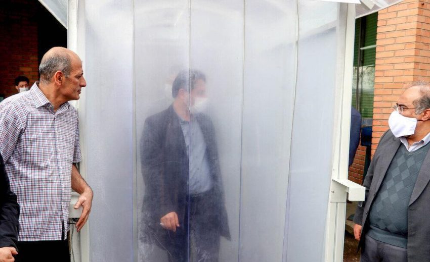 افتتاح اولین تونل هوشمند ضدعفونی