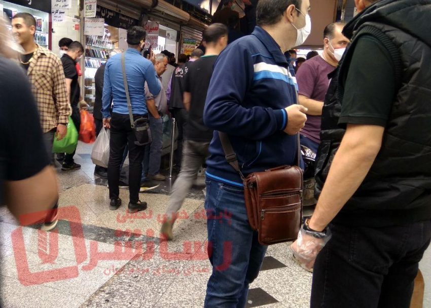 نمره -۰- برای پاساژ علاءالدین در فاصله گذاری اجتماعی + تصاویر