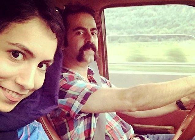 ماجرای کشف حجاب در خودروی امید نعمتی/ عکس