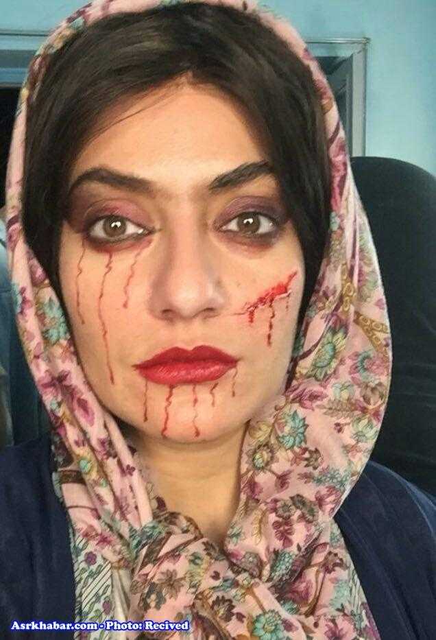 عکس: گریم عجیب و ترسناک مهناز افشار در فیلم نهنگ عنبر ۲