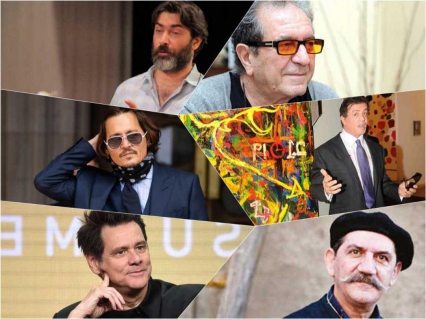 بازیگران نقاش؛ از پارسا پیروزفر تا جانی دپ!