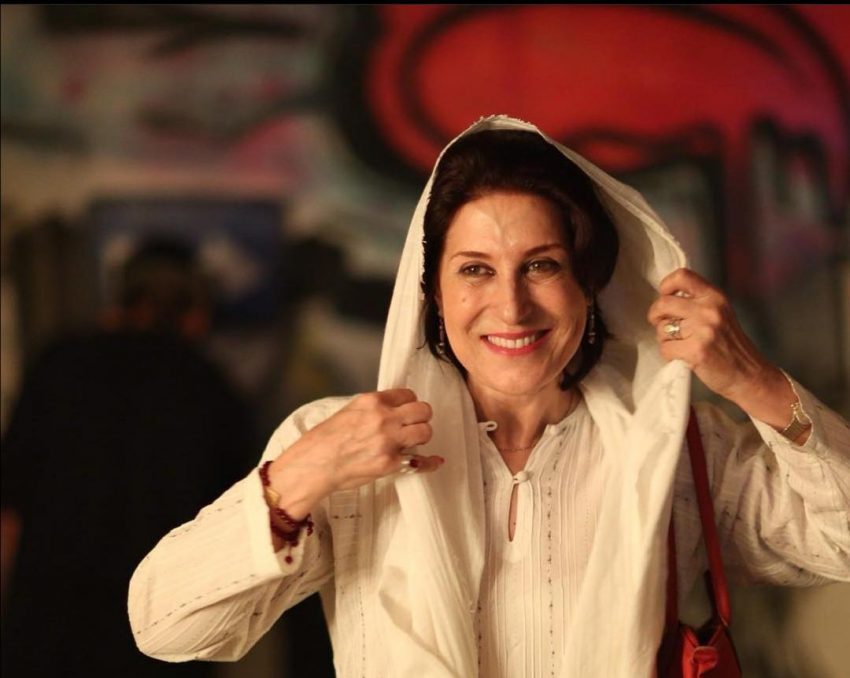 رونمایی از گریم فاطمه معتمد آریا در فیلم «روزی روزگاری آبادان»