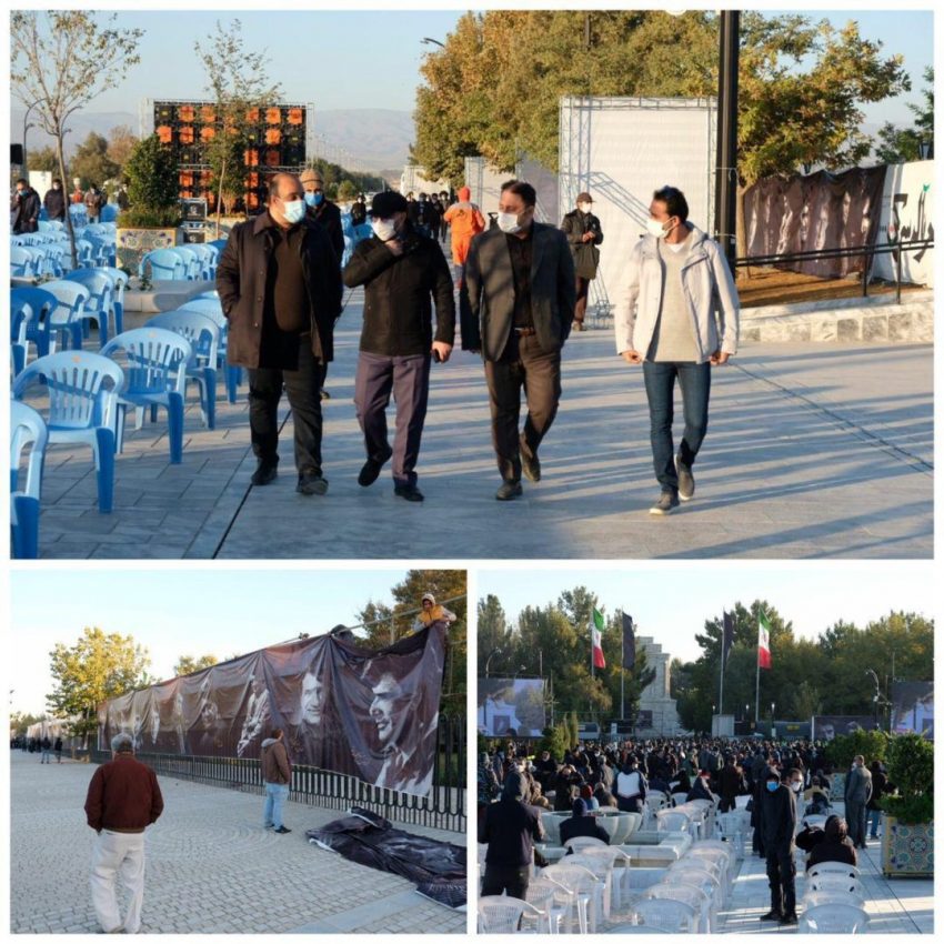 لحظات وداع با صدای ایران / پیکر پاک خسرو آواز ایران در آرامگاه ابدی آرام گرفت لحظات وداع با صدای ایران / پیکر پاک خسرو آواز ایران در آرامگاه ابدی آرام گرفت