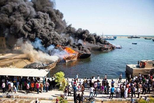 بمب‌های ساعتی در اسکله‌های بوشهر