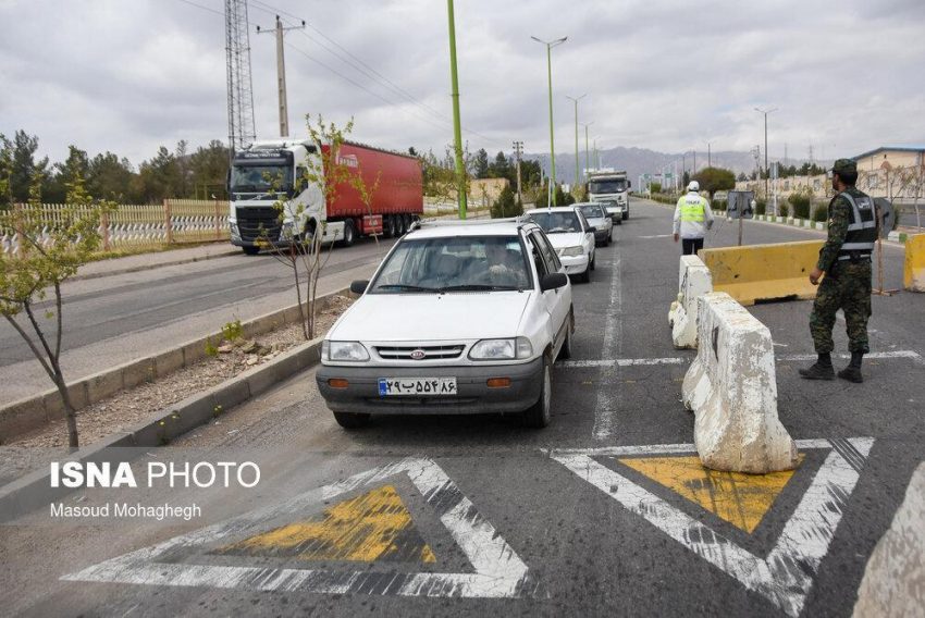 کاهش ۳۷ درصدی تردد خودروهای شخصی در جادهها