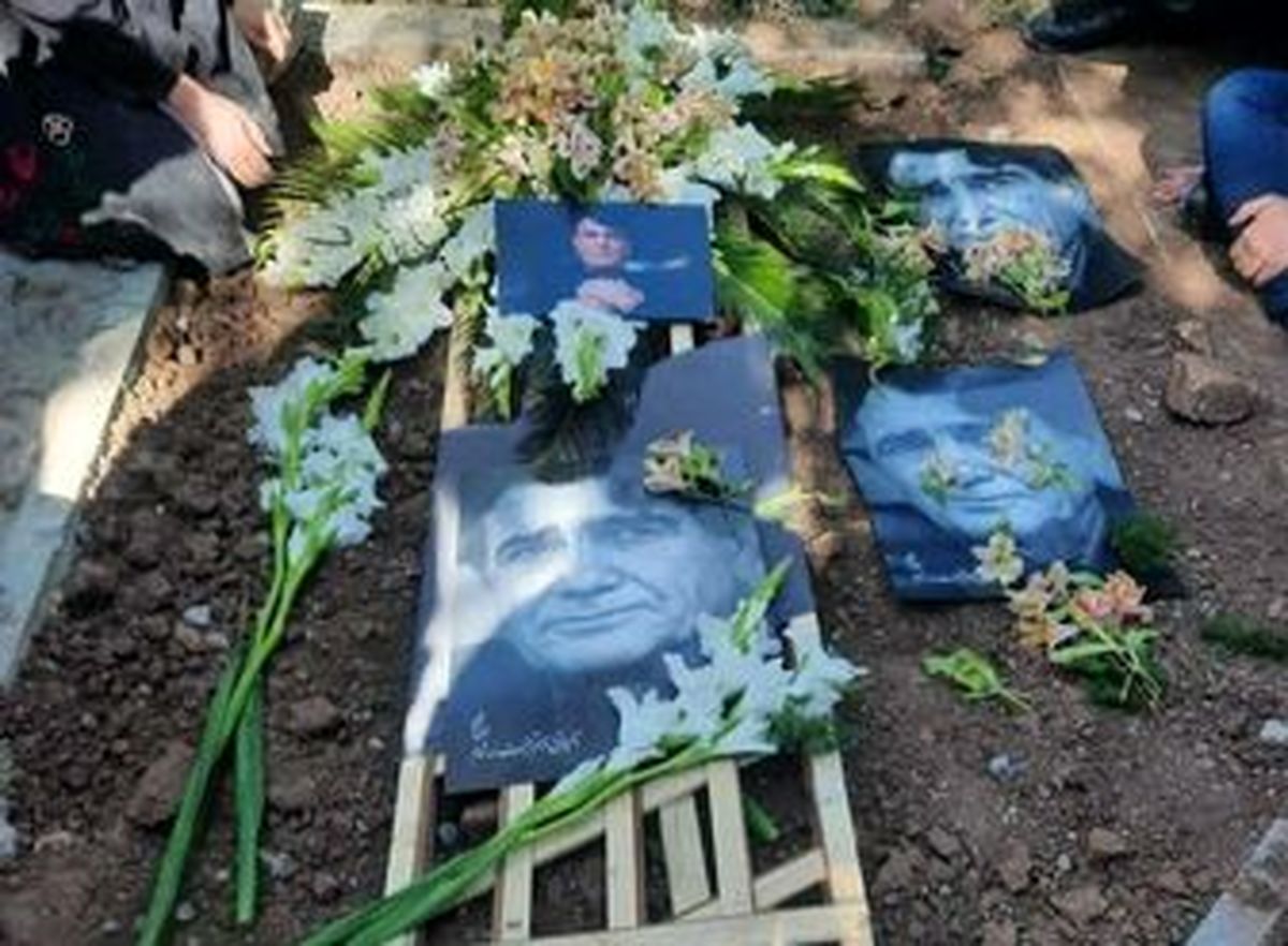 «همایون» از سنگ مزار استاد شجریان رونمایی کرد|خبر فوری