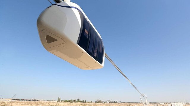 اولین مونوریل برقی در امارات رونمایی شد|خبر فوری