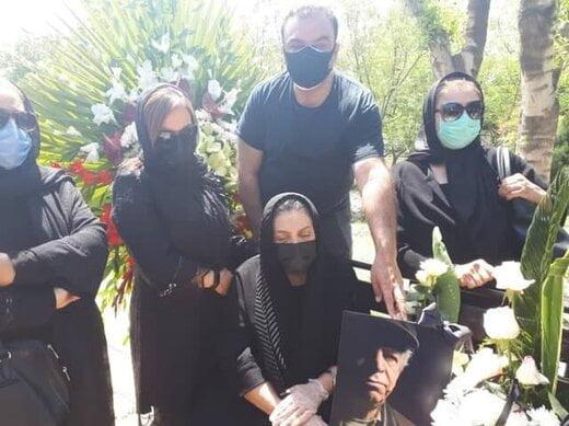 محسن قاضی‌مرادی، در قطعه هنرمندان به خاک سپرده شد/ عکس|خبر فوری