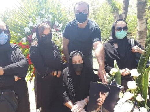 محسن قاضی‌مرادی، در قطعه هنرمندان به خاک سپرده شد/ عکس|خبر فوری