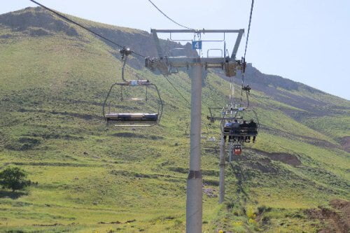 حادثه در تله سیژ اصفهان/ ۷ نفر در ارتفاع حبس شدند