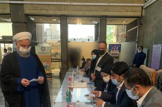 روحانی: کاش مشکلات نبود و شاهد حضور بیشتر مردم بودیم/ یک رأی هم نباید جابجا شود