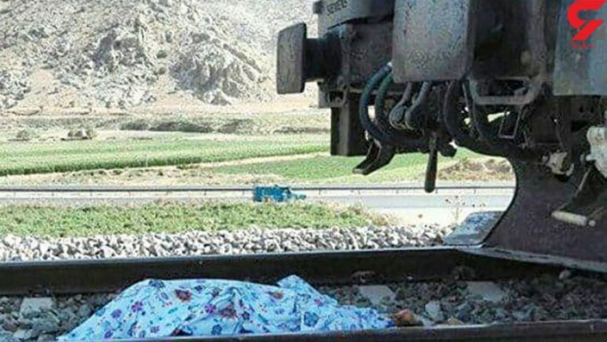 له شدن جوان ۲۰ ساله زیر چرخ های قطار/ او در گیلان خودکشی کرد/ عکس