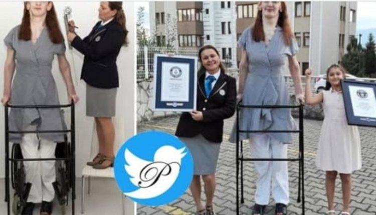 با قدبلندترین زن دنیا آشنا شوید