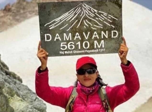 مرگ دلخراش بانوی صخره نورد تبریزی