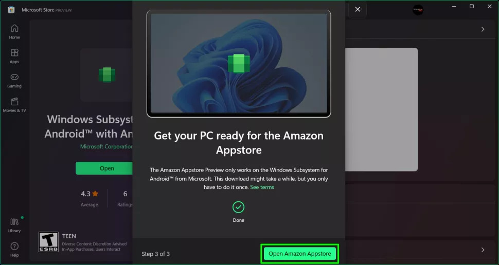 راهنمای نصب برنامه های اندروید در ویندوز 11
