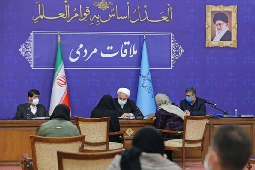 دیدار محسنی اژه ای با خانواده‌های محکومین حوادث آبان ۹۸