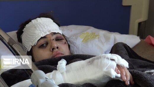 آخرین وضعیت دانش‌آموزان مجروح سانحه تصادف در کرمانشاه
