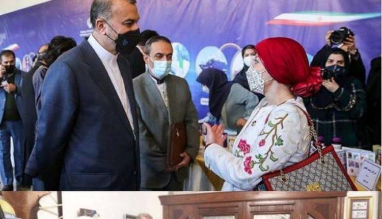 سفیر جدید بی‌حجاب فلسطین در ایران