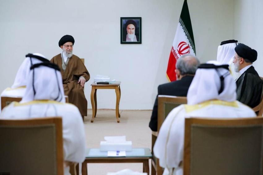 مقام معظم رهبری در دیدار امیر قطر: به رژیم اشغالگر نه می‌توان طمع داشت و نه از او ترسید/ مسائل سوریه و یمن با گفت‌وگو قابل حل است