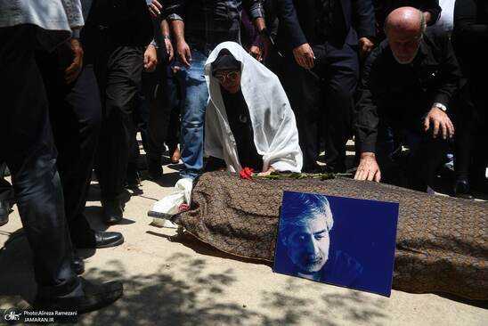 خاکسپاری حسین زمان خاکسپاری حسین زمان