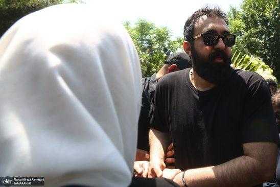 خاکسپاری حسین زمان خاکسپاری حسین زمان