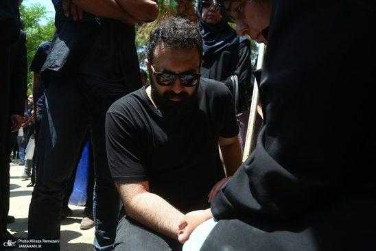 خاکسپاری حسین زمان خاکسپاری حسین زمان