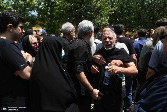 خاکسپاری حسین زمان خاکسپاری حسین زمان