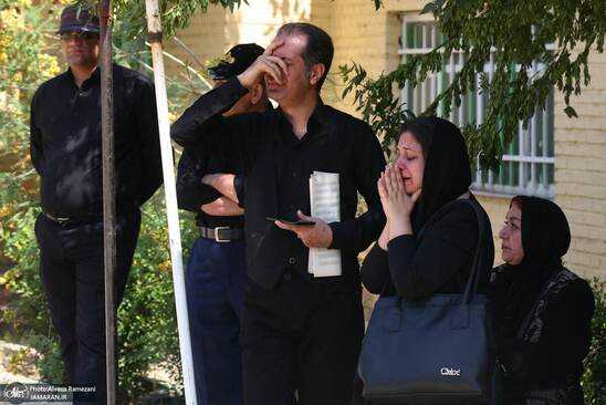 خاکسپاری حسین زمان خاکسپاری حسین زمان