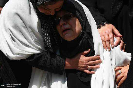 خاکسپاری حسین زمان خاکسپاری حسین زمان