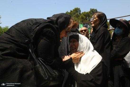 خاکسپاری حسین زمان خاکسپاری حسین زمان