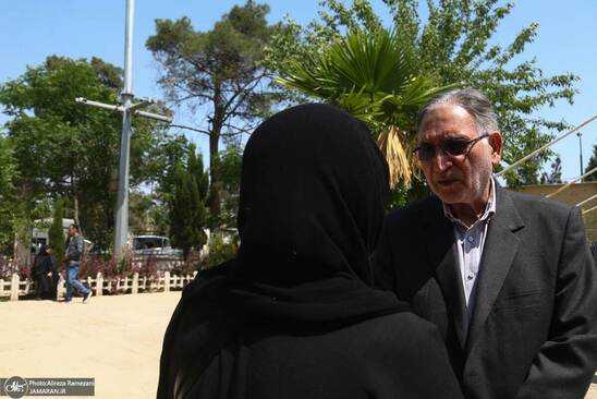 خاکسپاری حسین زمان خاکسپاری حسین زمان