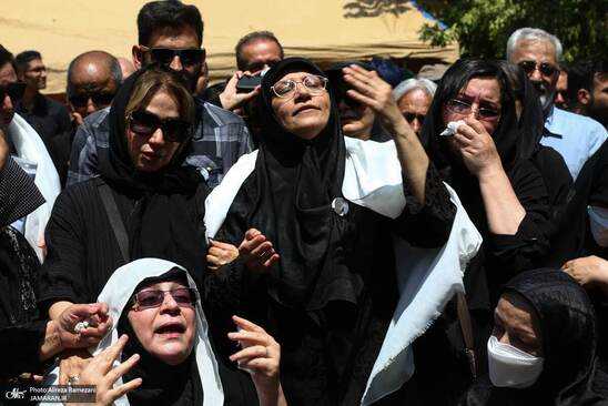 خاکسپاری حسین زمان خاکسپاری حسین زمان