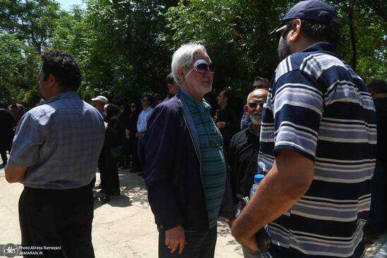 خاکسپاری حسین زمان خاکسپاری حسین زمان