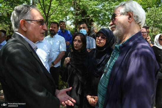 خاکسپاری حسین زمان خاکسپاری حسین زمان