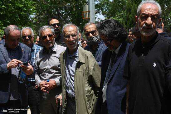 خاکسپاری حسین زمان خاکسپاری حسین زمان