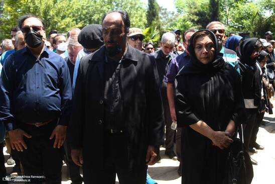 خاکسپاری حسین زمان خاکسپاری حسین زمان