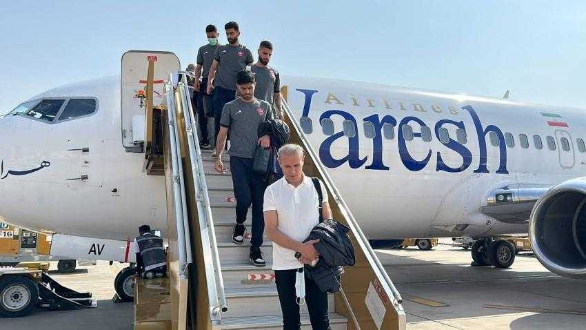 استقبال سرد النصری ها از کاروان پرسپولیس