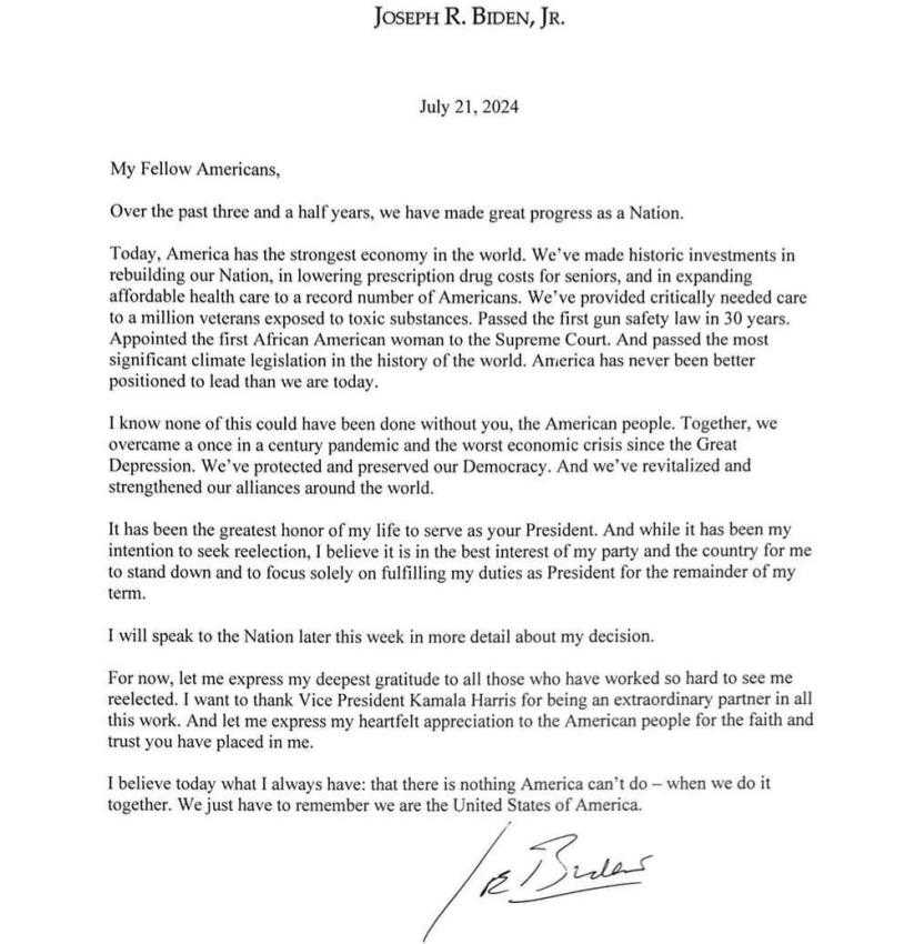 جو بایدن کنار کشید جو بایدن کنار کشید