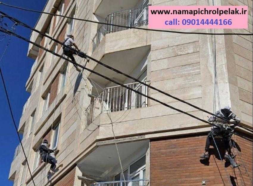 پیچ رولپلاک نمای ساختمان