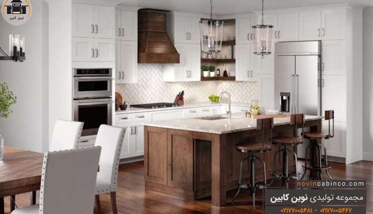 کابینت های گلاس نوین کابین