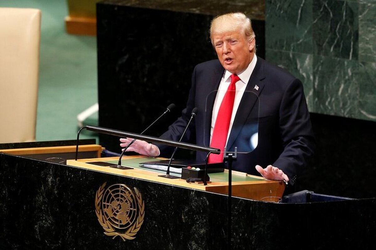 نطق ترامپ در سازمان ملل/ تحقیر و تمسخر و کوچک انگاری دیگران!