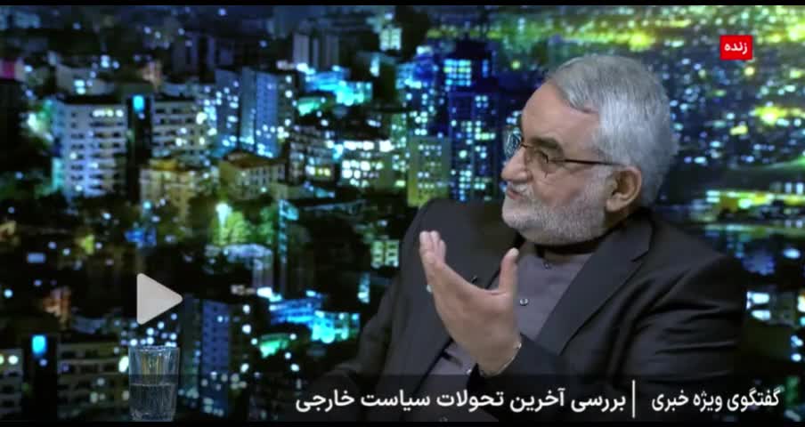 ادعای عجیب روی آنتن زنده شبکه خبر: حادثه بندر رجایی در نتیجه حمله اسرائیل بود! + فیلم