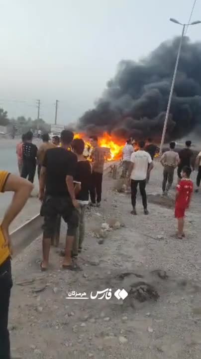 خودروی قاچاق‌بر سوخت ۹ نفر را به کام مرگ کشاند