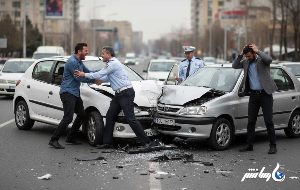 آشنایی با قوانین تصادفات رانندگی و تعیین مقصر در ایران