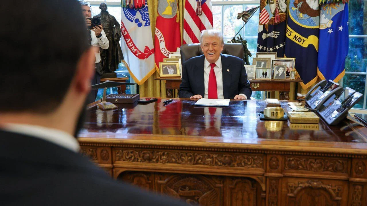 دیدار جولانی با ترامپ در کاخ سفید (عکس)