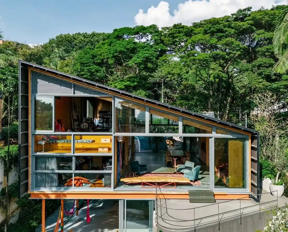 خانه توکا؛ جایی که هندسه و هنر به هم می رسند! (+تصاویر)