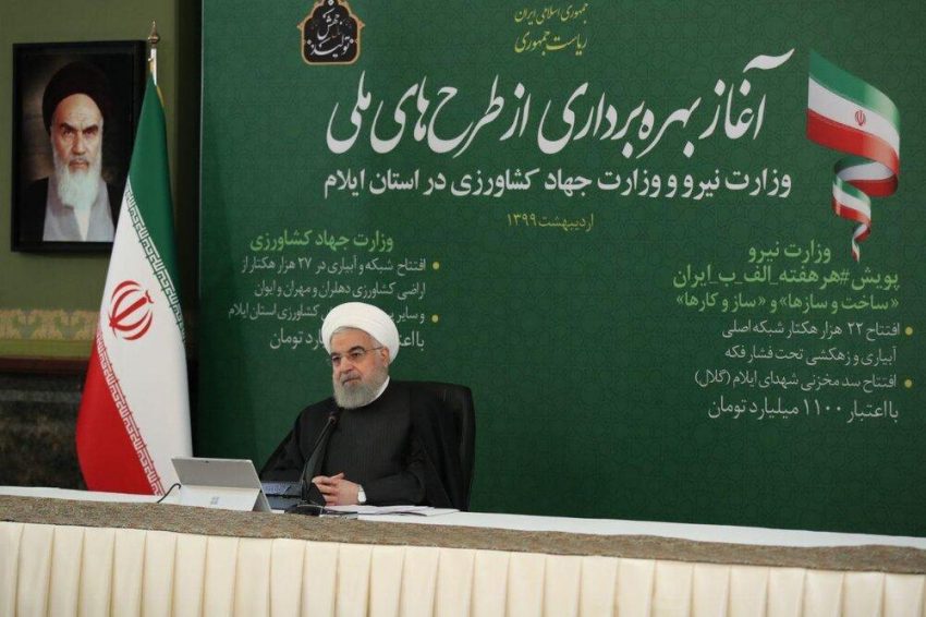 روحانی: آمار کرونا نزولی است/ تخت کرونا در بیمارستان ها خالی شده