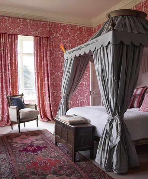 استفاده از رنگ قرمز در دکوراسیون داخلی اتاق خواب