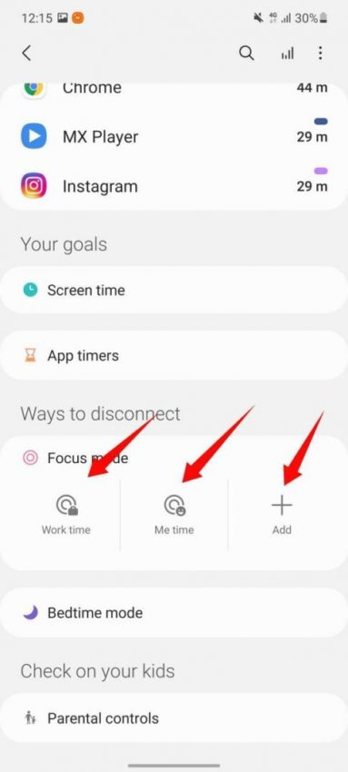 چگونه از قابلیت focus mode استفاده کنیم؟