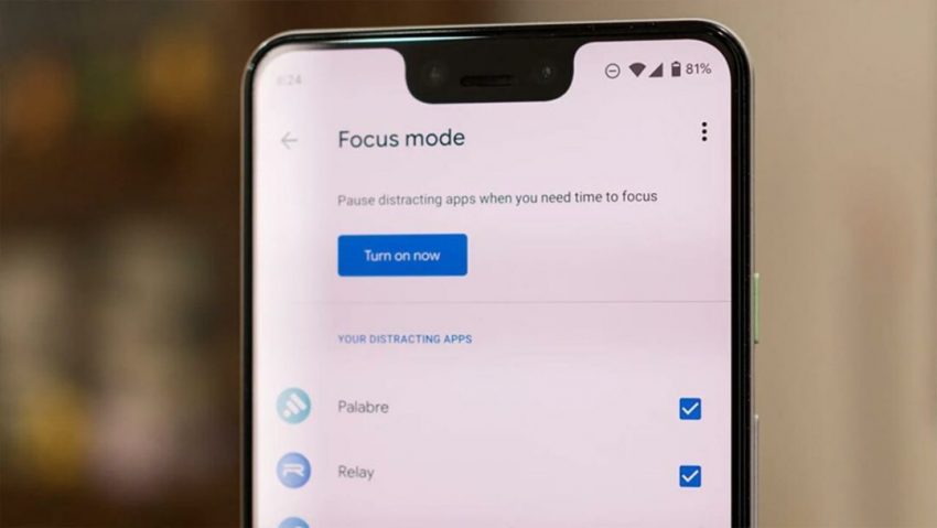 چگونه از قابلیت focus mode استفاده کنیم؟